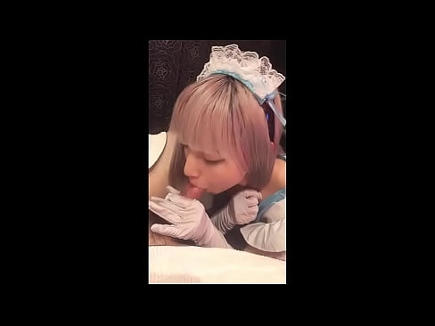 ❤️ Japansk idol [mayuka], Franska jungfrukostym, del 1, avsugning och runka av med lotion ☑ Sexvideo at us